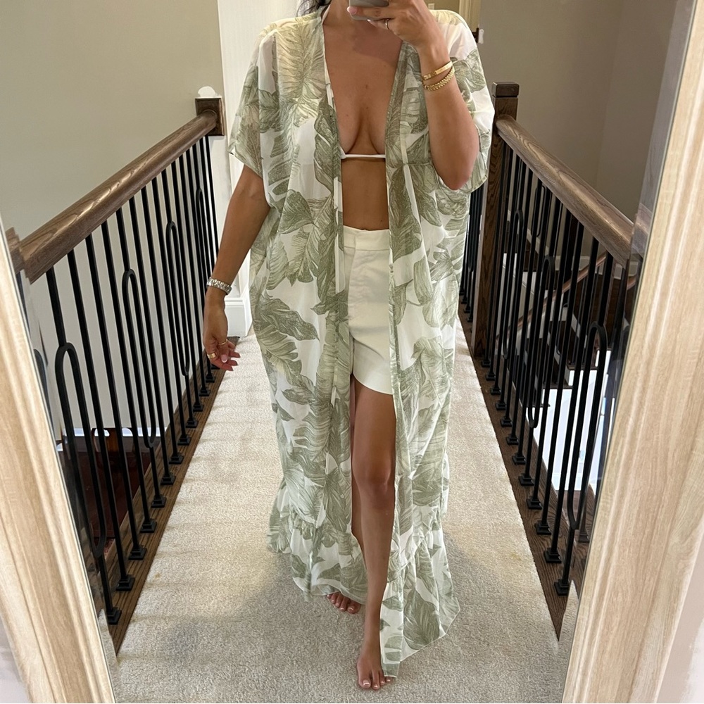 Sheer kimono